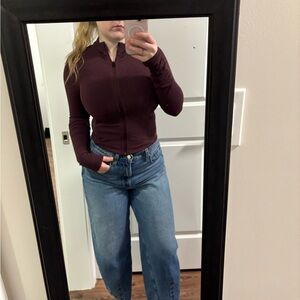 Athleta salutation crop jacket